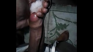 cumshot in hand. (handmade desi lassi)