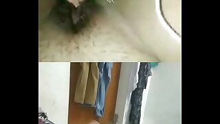 giving a hot dick show to my girlfriend reena