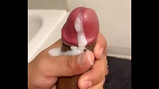 Indian guy jerk off and cum