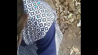 Girl sucking dick outdoors