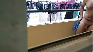 Indian boy towel drop captured by neighbouring girls