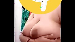 Boobs pressed very hard