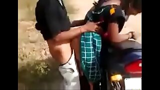 drindl desi bitch having quickie by the road while friend