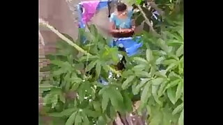 Bhabi nude bath
