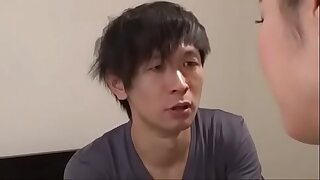 Japanese milf seduce son after knows his secret