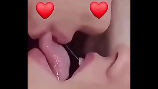 Follow me on Instagram ( @picsdeal10 ) for more videos. Hot couple kissing hard smooching