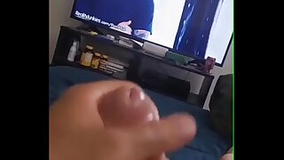 Guys watching sexy girl on call and masterbating