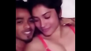 Desi couple enjoying