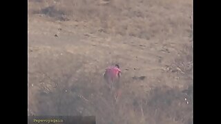 Indian lady nature calls voyeur