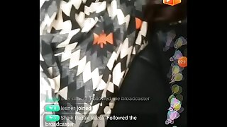 Desi Bitch playing online with Eunuch