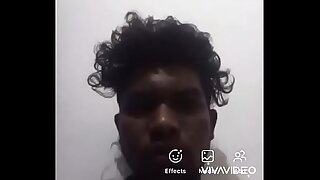 Vyshak Shows big dick for girlfriend online