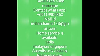 Tamil hunk hand massage