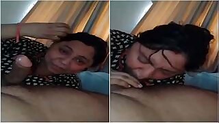 Indian desi nude milf big boobs shy blowjob to her devar