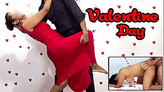 Beautiful Asian Couple Hard Fuck and Cum INSIDE After Dancing Class on Valentines Day - Sri Lanka