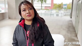 PutaLocura - Gordita colombiana Aneko es pillada por Torbe y traga su lefa