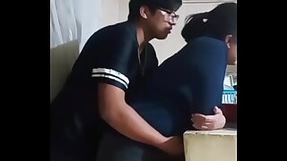 Alone with my maid, my wife almost caught us