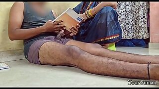 Stepmom Caught Stepson While Studying and Watching Porn