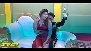 Romantic Hardcore Sex after Dance! First night with Boss